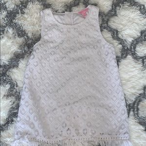 lilly pulitzer lace tank top